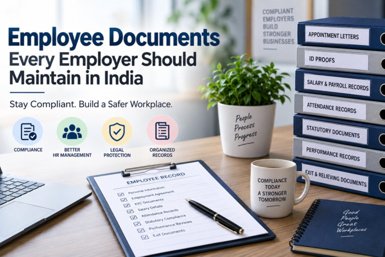 Employee Documents Every Employer Should Maintain in India